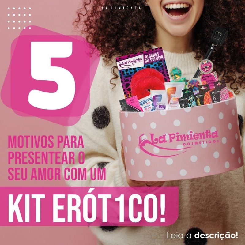 5 Motivos para você presentear seu amor com um kit erótico!