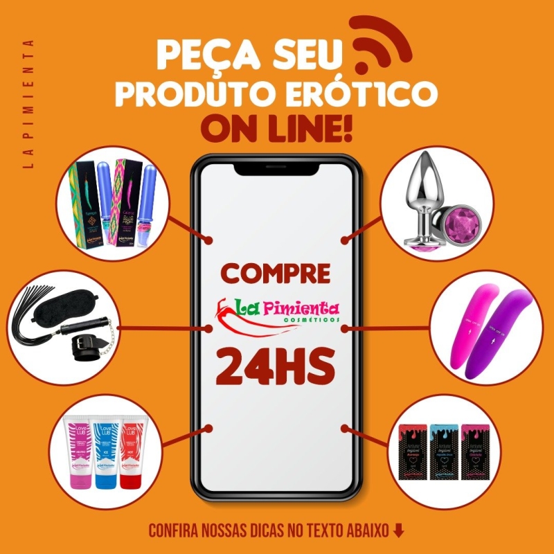 Peça seu produto erótico online!