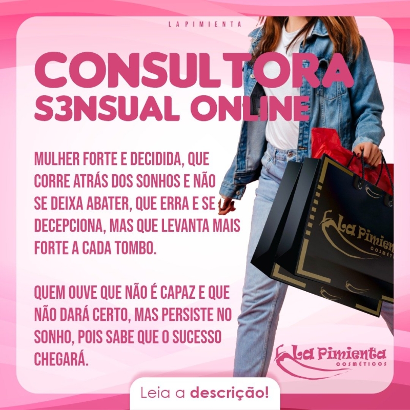 Consultora sensual online.