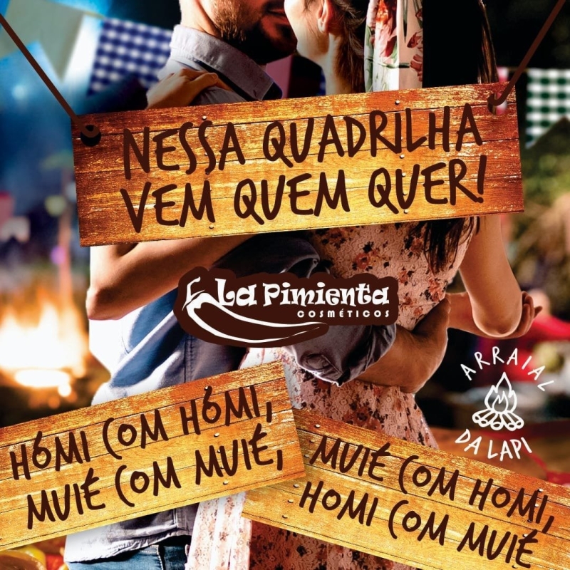 NESSA QUADRILHA VEM QUEM QUER!