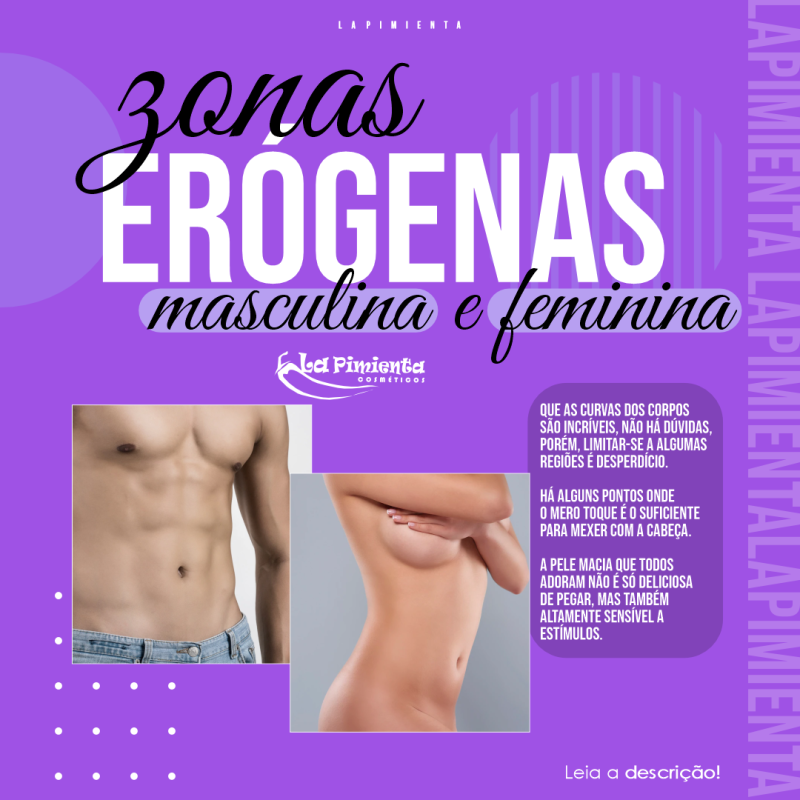 ZONAS ERÓGENAS MASCULINA E FEMININA