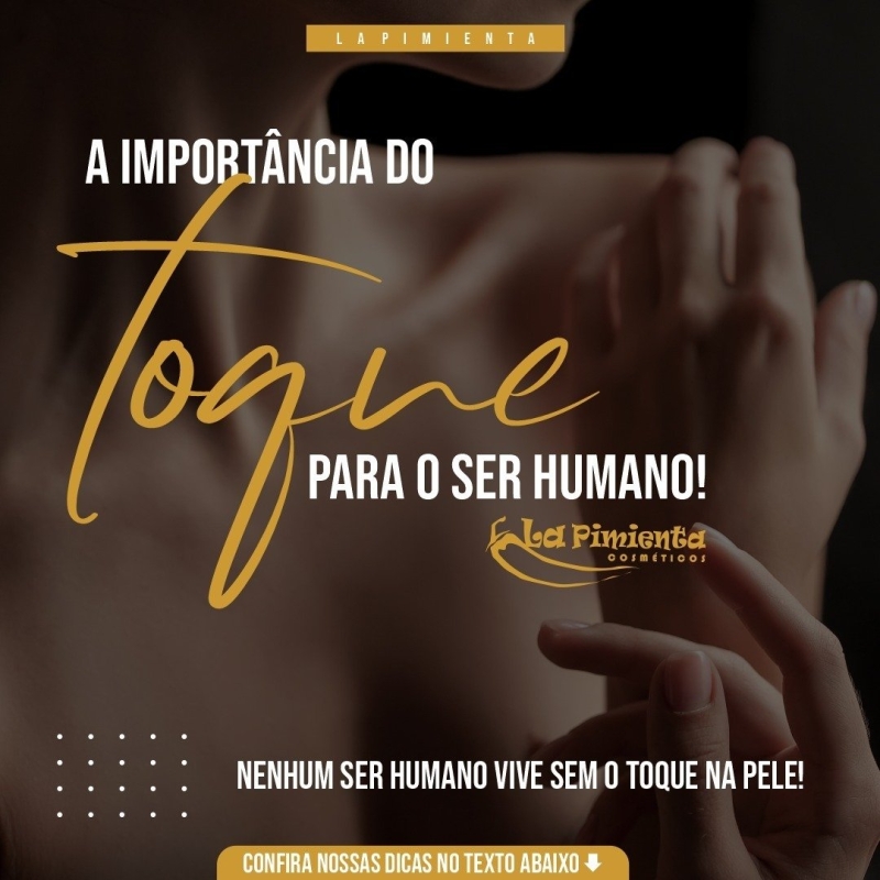 A IMPORTÂNCIA DO TOQUE PARA O SER HUMANO! 