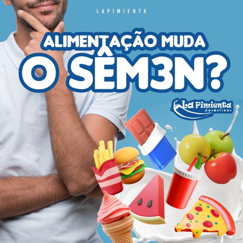 ALIMENTAÇÃO MUDA O SÊMEN? 