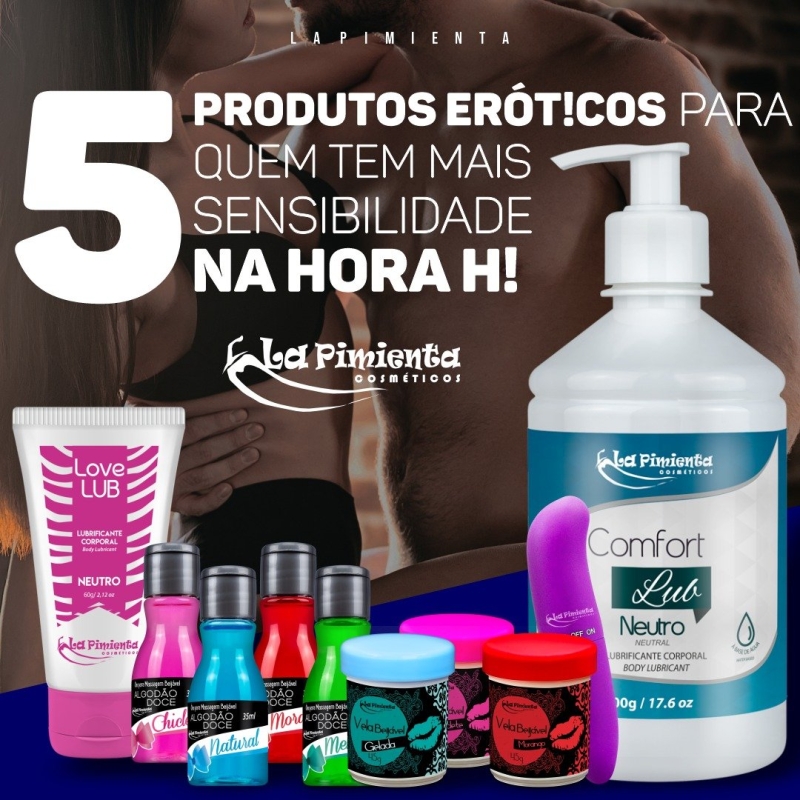 5 PRODUTOS ERÓTICOS PARA QUEM TEM MAIS SENSIBILIDADE NA HORA H!