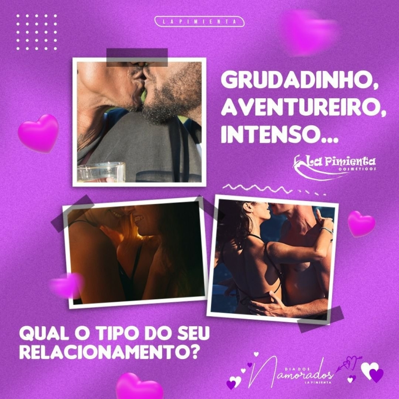 GRUDADINHO, AVENTUREITO, INTENSO... QUAL O TIPO DO SEU RELACIONAMENTO?