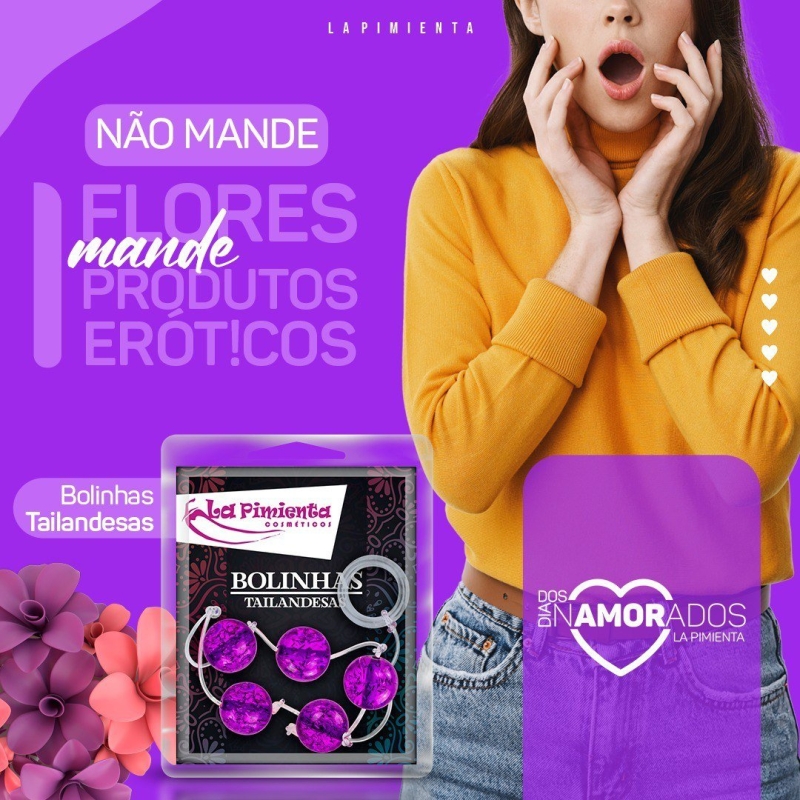 NO DIA DOS NAMORADOS NÃO ME MANDE FLORES, MANDE BOLINHAS TAILANDESAS LUSH! ?