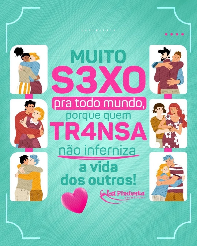 MUITO S3XO PRA TODO MUNDO, PORQUE QUEM TR4NSA NÃO INFERNIZA A VIDA DOS OUTROS! 