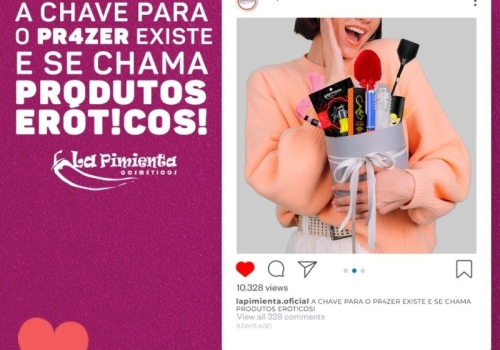 A CHAVE PARA O PRAZER EXISTE E SE CHAMA PRODUTOS ERÓTICOS!