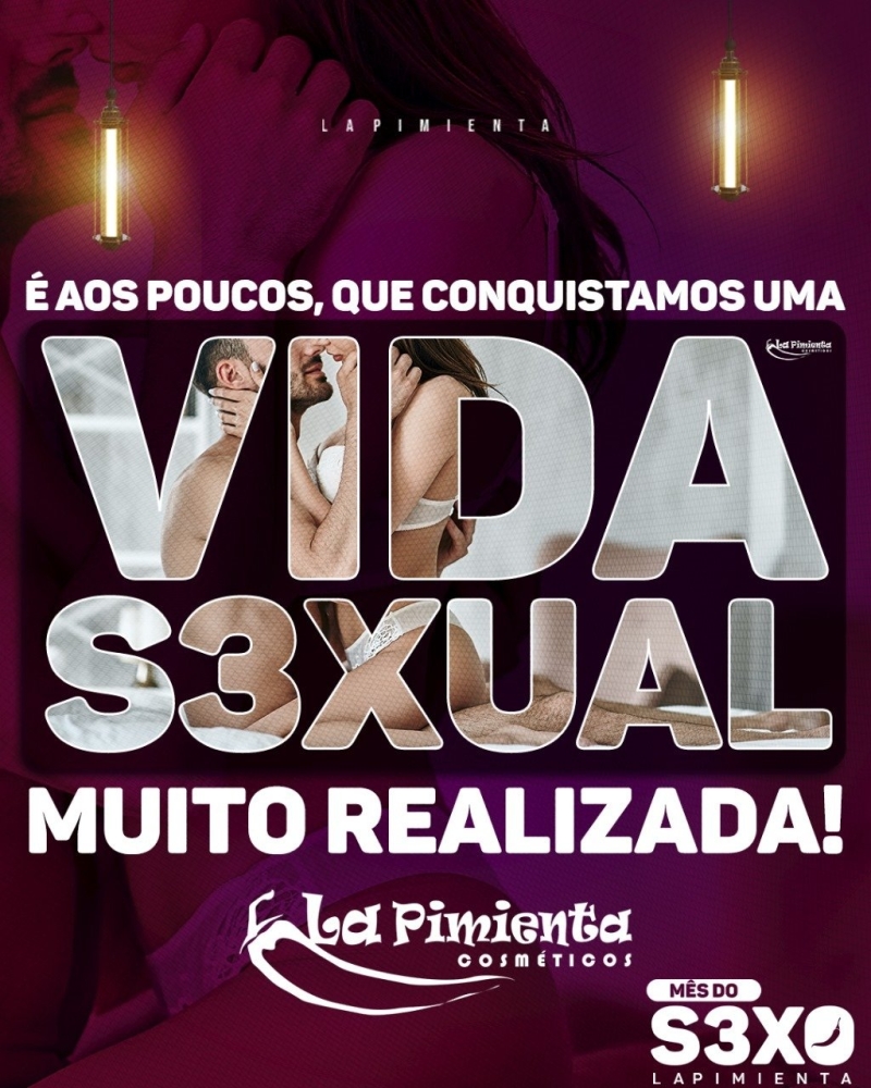 É AOS POUCOS, QUE CONQUISTAMOS UMA VIDA SEXUAL MUITO REALIZADA!