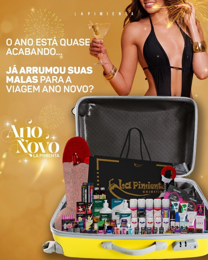 O ANO ESTÁ QUASE ACABANDO... JÁ ARRUMOU SUAS MALAS PARA A VIAGEM DO ANO NOVO?