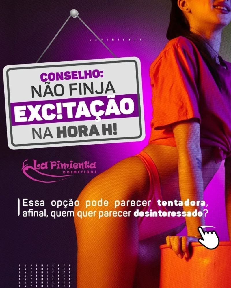 NÃO FINJA EXCITAÇÃO NA HORA H! 