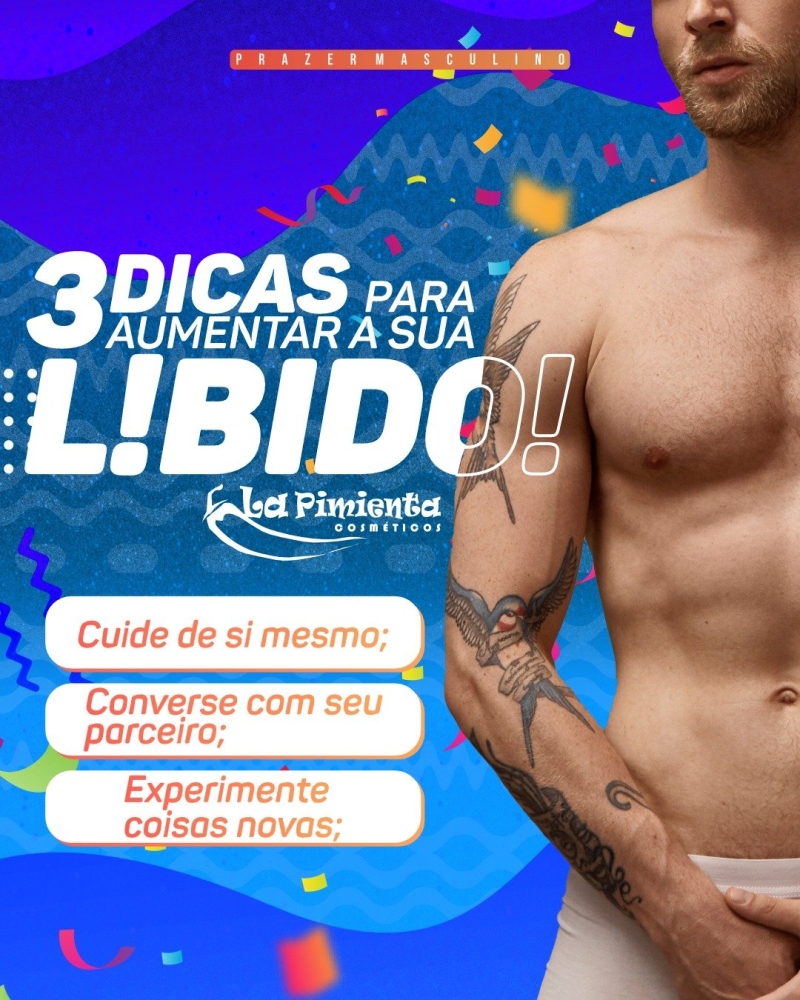 3 DICAS PARA AUMENTAR A SUA LIBIDO! 