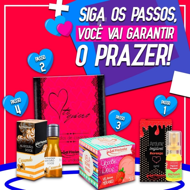 Siga os passos, você vai garantir o prazer!