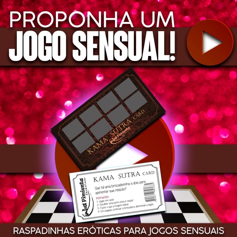 Proponha um jogo sensual!