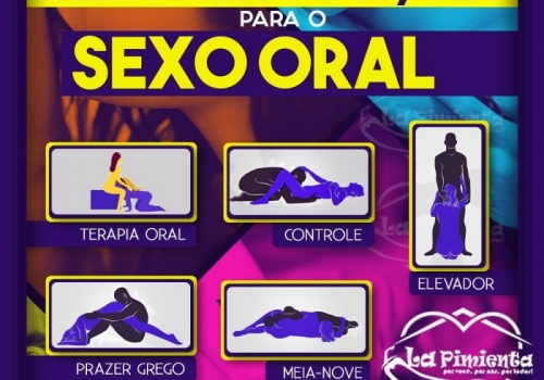 Melhores posições para o sexo oral!