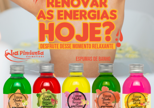 Que tal renovar as energias hoje?