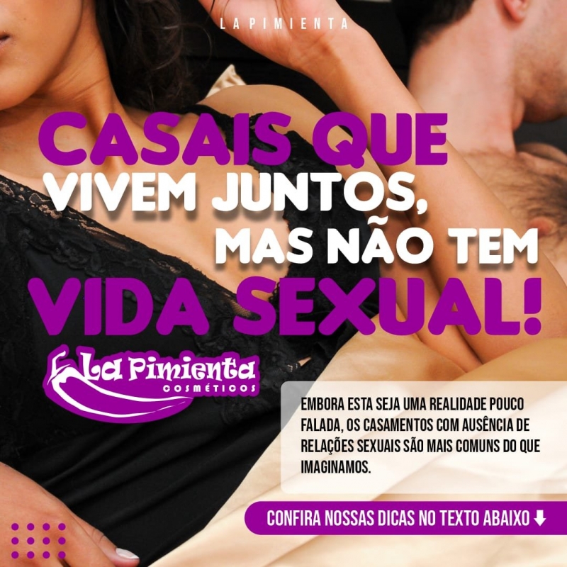 Casais que vivem juntos, mas não tem vida sexual!