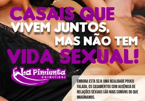 Casais que vivem juntos, mas não tem vida sexual!