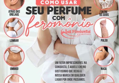 Como usar seu perfume com feromônio?