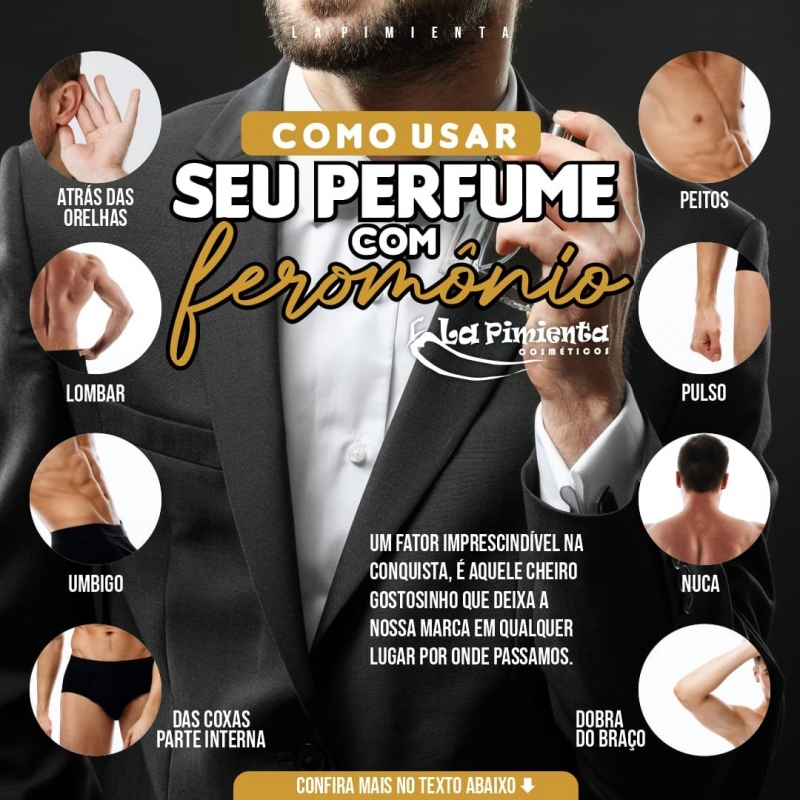 Como usar seu perfume com feromônio!