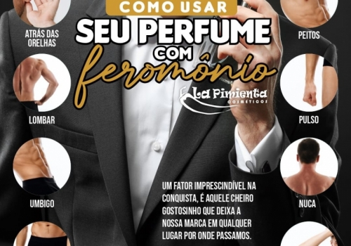 Como usar seu perfume com feromônio!