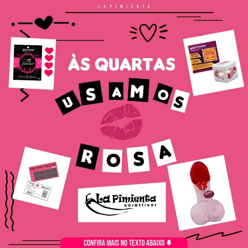 Às quartas usamos rosa!