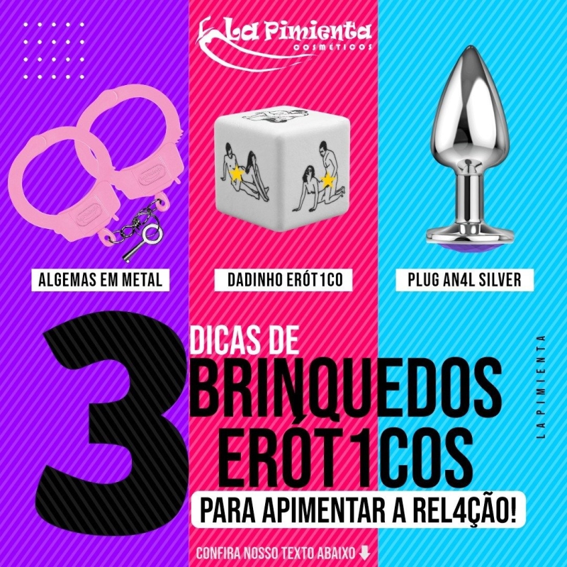 3 dicas de produtos eróticos para apimentar a relação!