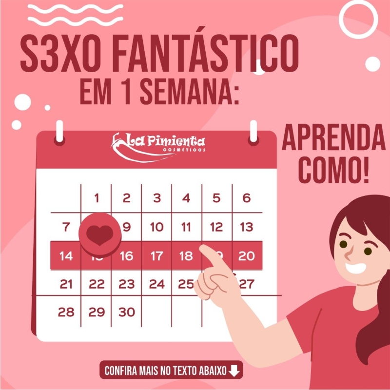 Sexo fantástico em 1 semana: Aprenda como!