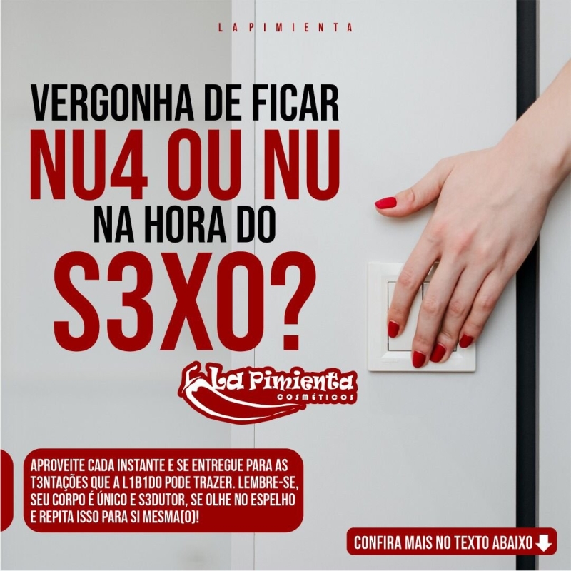 Vergonha de ficar nua ou nu na hora do sexo?