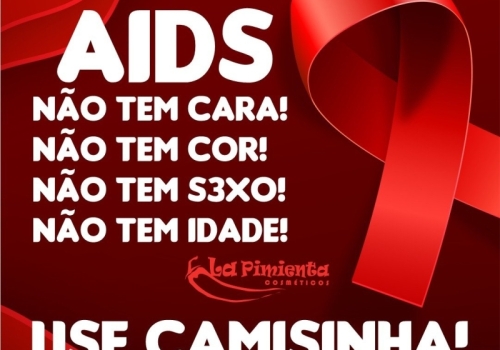 Dezembro Vermelho - Aids não tem cara, não tem cor, não tem sexo e nem idade!