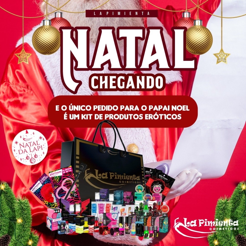 Natal chegando e o único pedido para o papai noel é um kit de Produtos Eróticos!