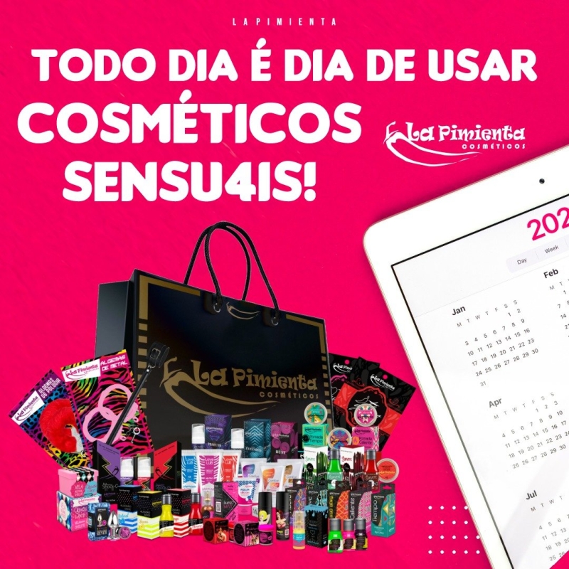 Todo dia é dia de usar cosméticos sensuais!