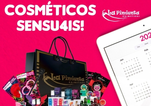 Todo dia é dia de usar cosméticos sensuais!