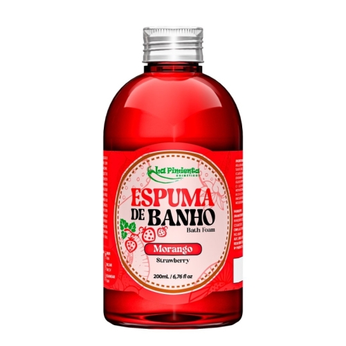 ESPUMA DE BANHO - MORANGO 200mL