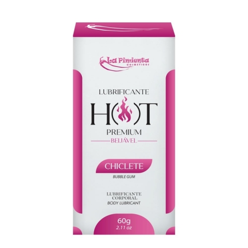 LUBRIFICANTE HOT PREMIUM - CHICLETE 