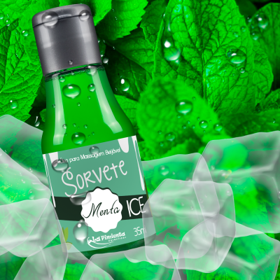 ÓLEO BEIJÁVEL SORVETE MENTA