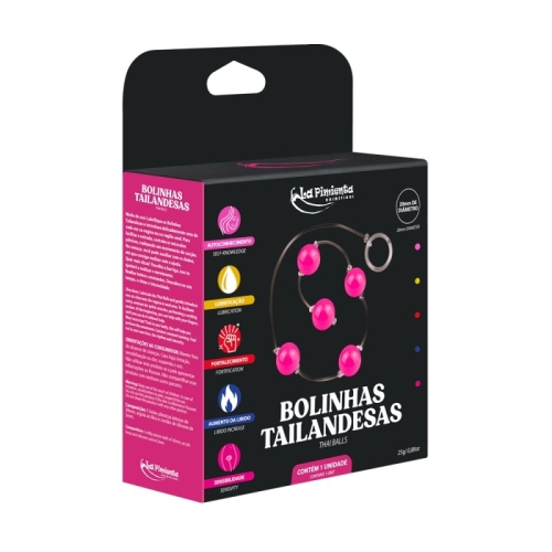 BOLINHAS TAILANDESA - ROSA 