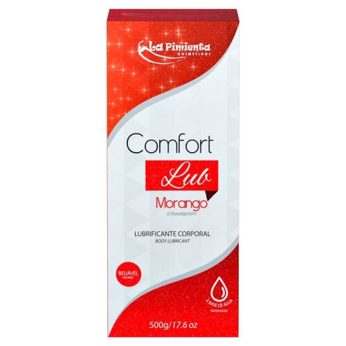 LUBRIFICANTE COMFORT LUB 500G - MORANGO