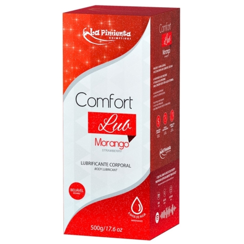 LUBRIFICANTE COMFORT LUB 500G - MORANGO