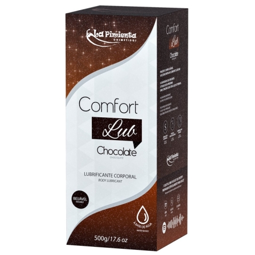 LUBRIFICANTE COMFORT LUB 500G - CHOCOLATE