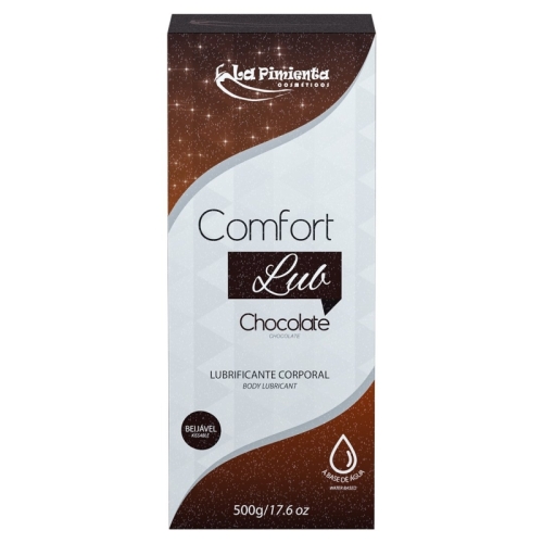 LUBRIFICANTE COMFORT LUB 500G - CHOCOLATE