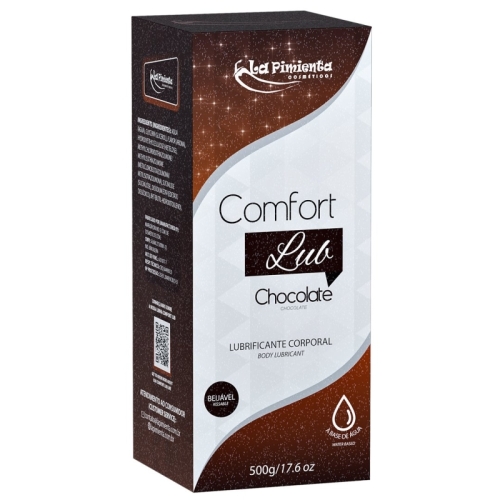 LUBRIFICANTE COMFORT LUB 500G - CHOCOLATE