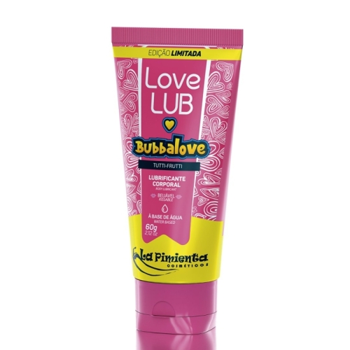  BUBBALOVE TUTTI-FRUTTI - EDIÇÃO LIMITADA LOVE LUB 60g