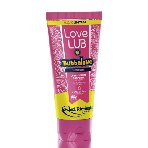  BUBBALOVE TUTTI-FRUTTI - EDIÇÃO LIMITADA LOVE LUB 60g