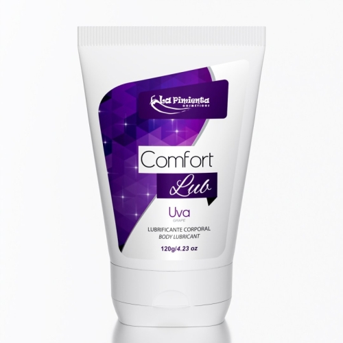 LUBRIFICANTE COMFORT LUB SABORES - UVA