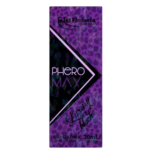 PERFUME AFRODISÍACO PARA ATRAÇÃO LUXURY BLACK 