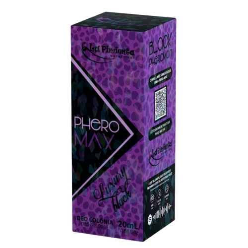 PERFUME AFRODISÍACO PARA ATRAÇÃO LUXURY BLACK 