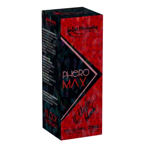  PERFUME AFRODISÍACO PARA ATRAÇÃO MISTIC BLACK