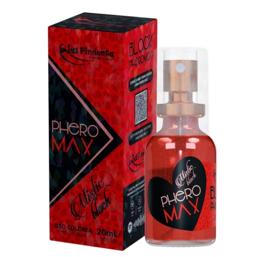  PERFUME AFRODISÍACO PARA ATRAÇÃO MISTIC BLACK