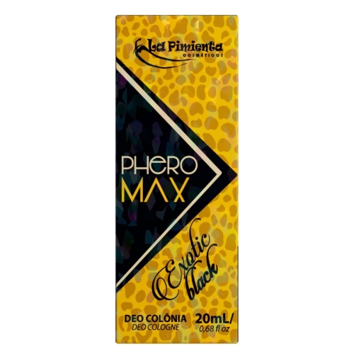 PERFUME AFRODISÍACO PARA ATRAÇÃO EXOTIC BLACK